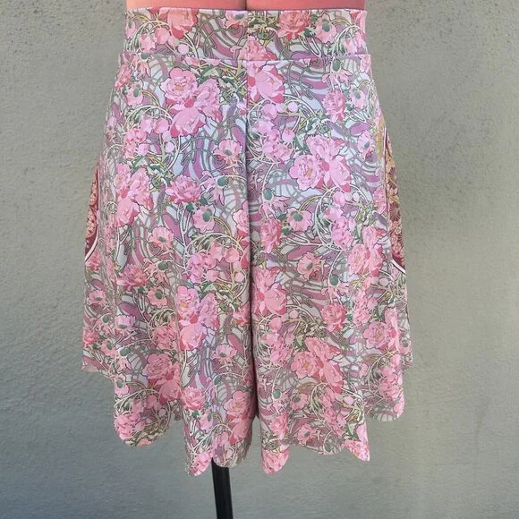 🔥SOLD🔥Blackmilk Pink Moon Shorties Shorts - Picture 3 of 10